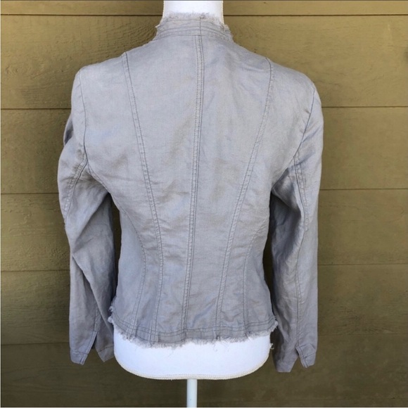 INC International Concepts 100% Linen Cardigan - Picture 2 of 6